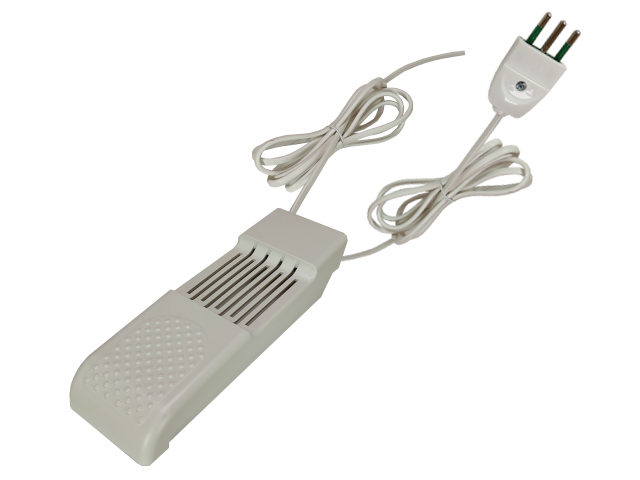 Piedimmer LED a Pulsante 4-100W 230V Bianco cavo+spina